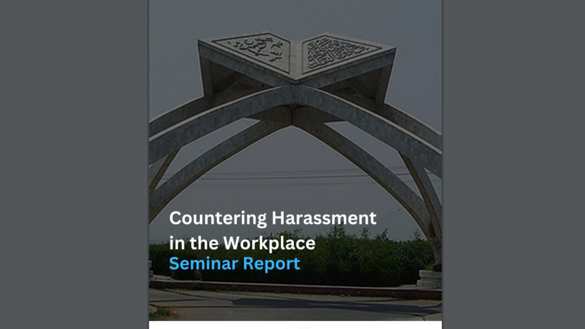 v 3Countering Harassment at Workplace